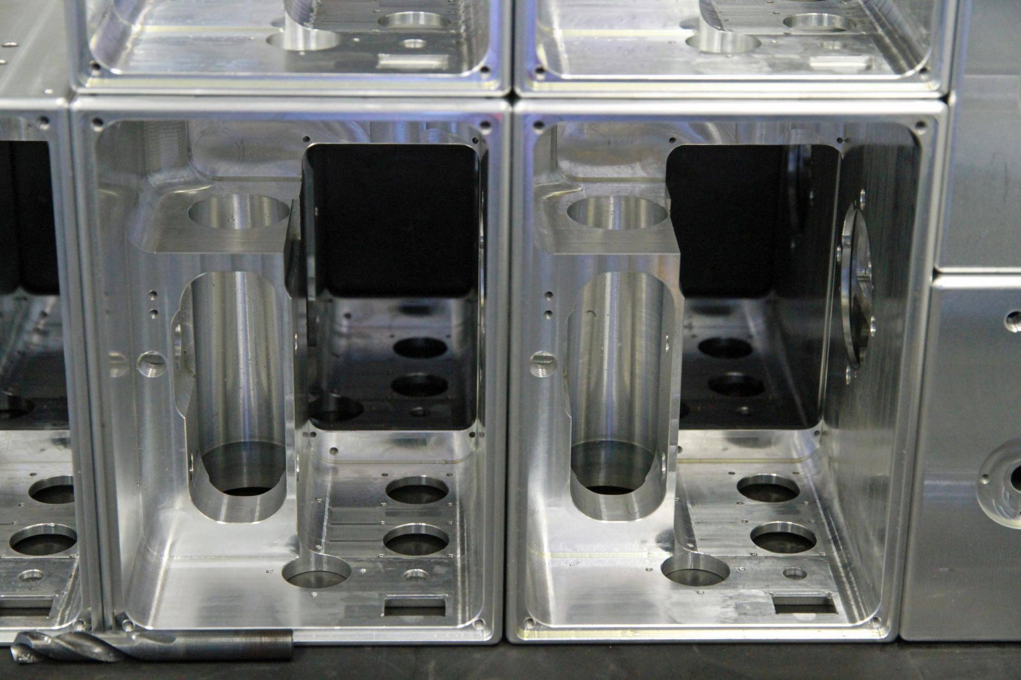 CNC welder housings