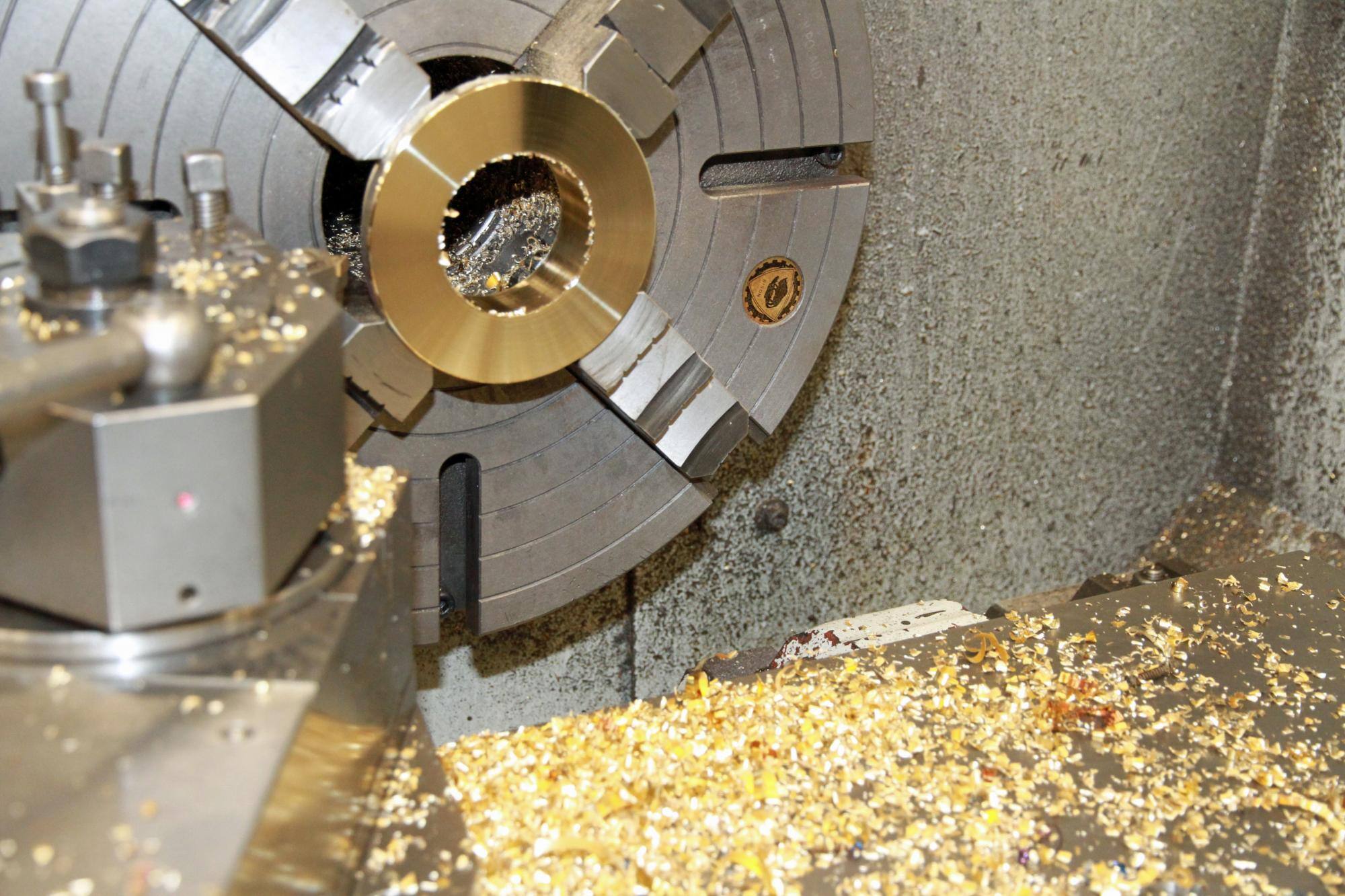 Brass on Lathe