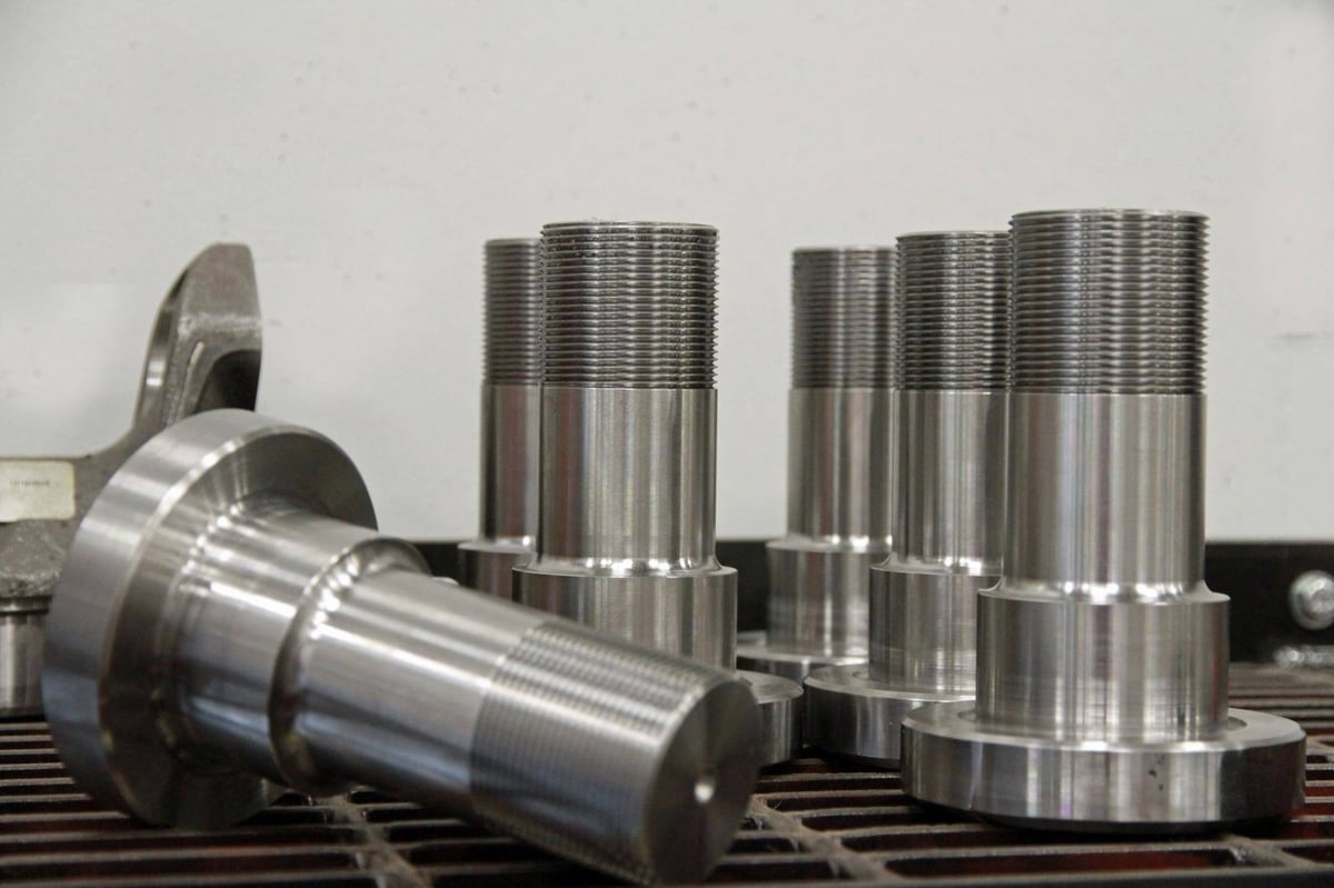 Threaded pins
